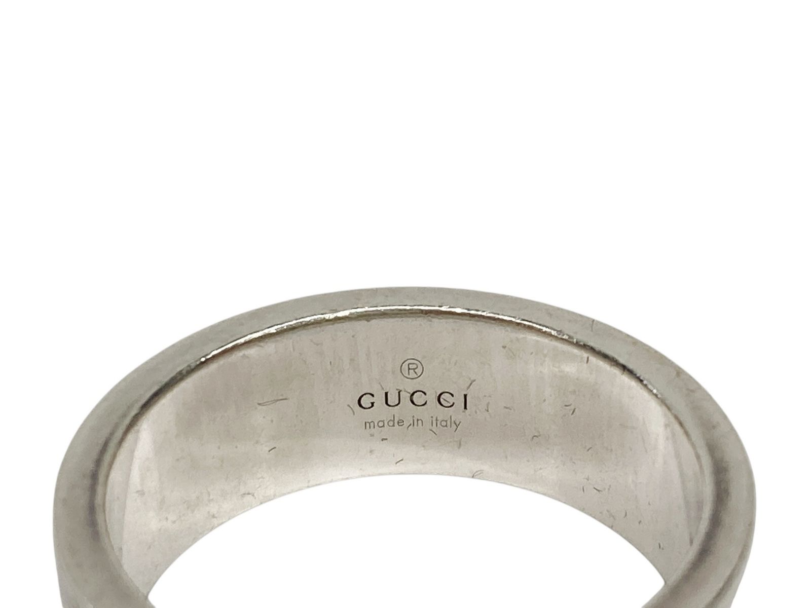 GUCCI (グッチ) 22号 ブランデッドリング Gリング アクセサリー 指輪 