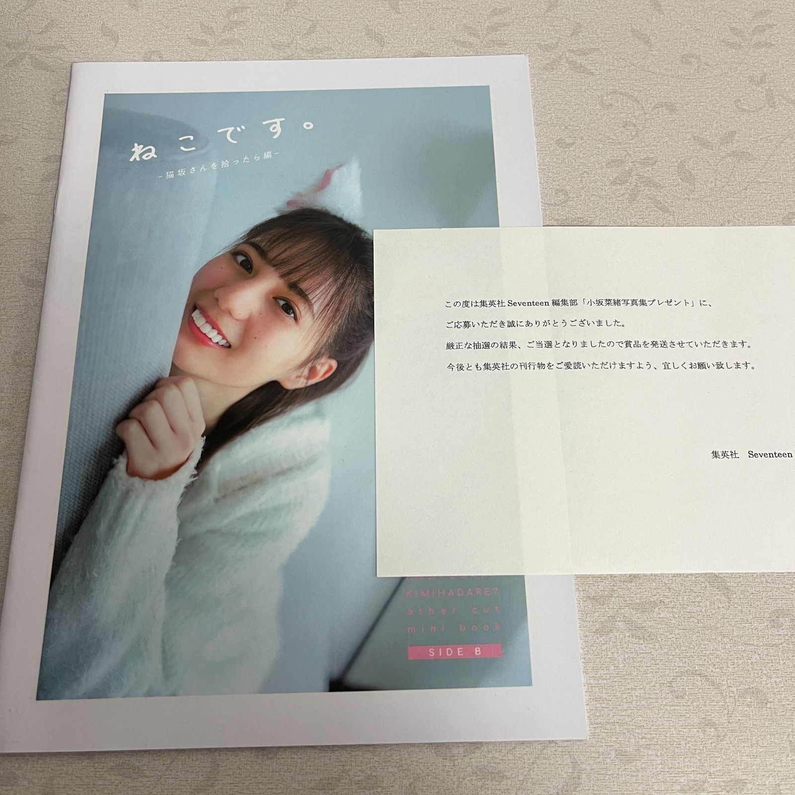 小坂菜緒 君は誰？日向坂46 アザーカット写真集 - メルカリ