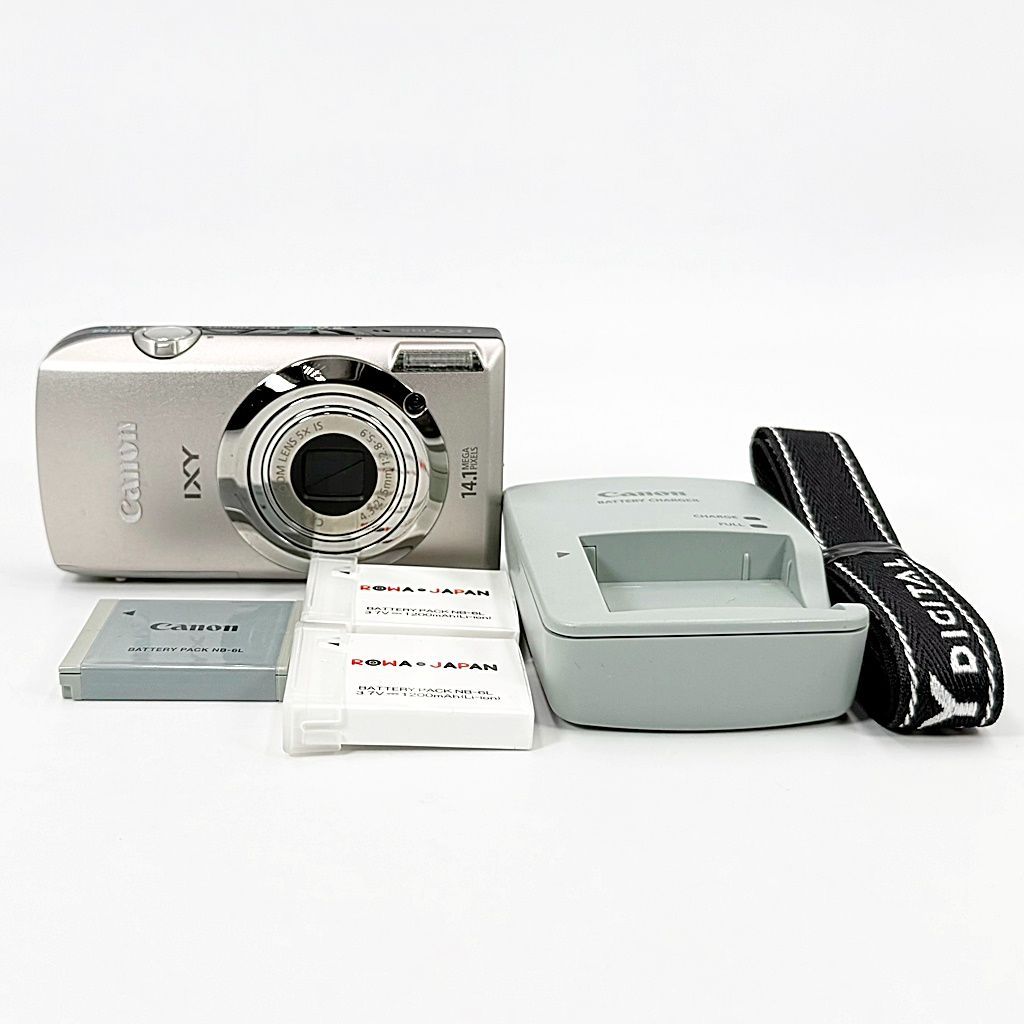 キヤノン CANON IXY 90F シルバー コンデジ カメラ 中古 キヤノン CANON IXY 10S シルバー コンデジ カメラ 中古 - メルカリ