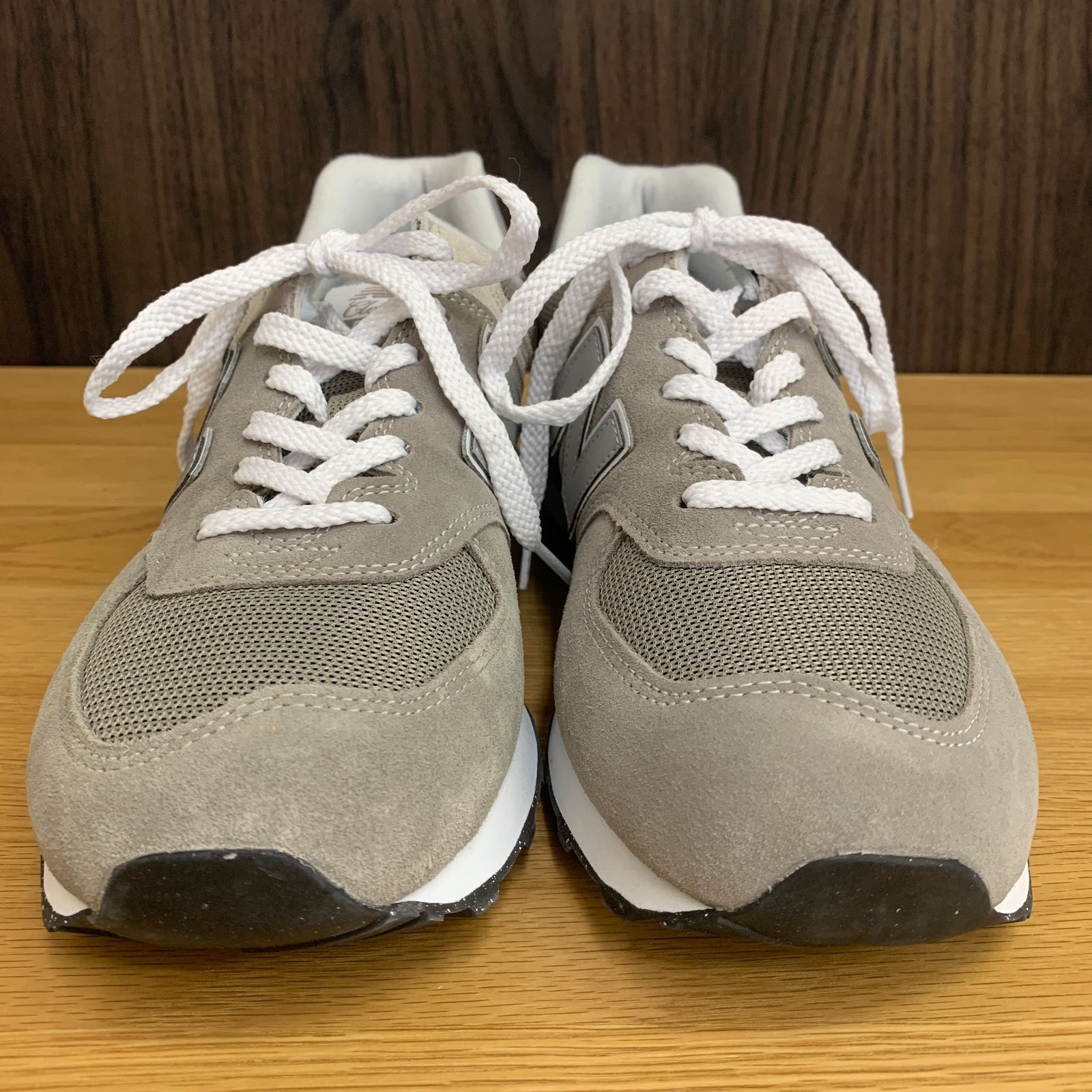 極美品 New Balance ニューバランス ML574EVG 574 Core グレー メンズ 
