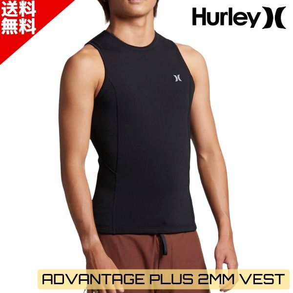 HURLEY ハーレー ADVANTAGE PLUS 2MM VEST MZVSAD26 2026年 メンズ ウェットスーツ ベスト タッパー ブラック