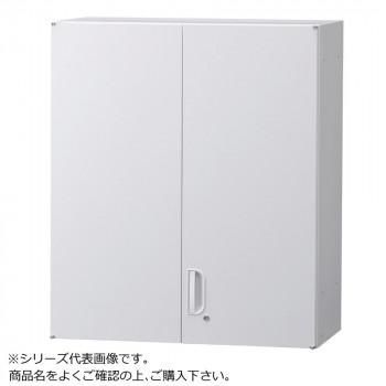 豊國工業 壁面収納庫浅型両開きH1050(上置) ホワイト HOS-HRUSX BN-90色(ホワイト)