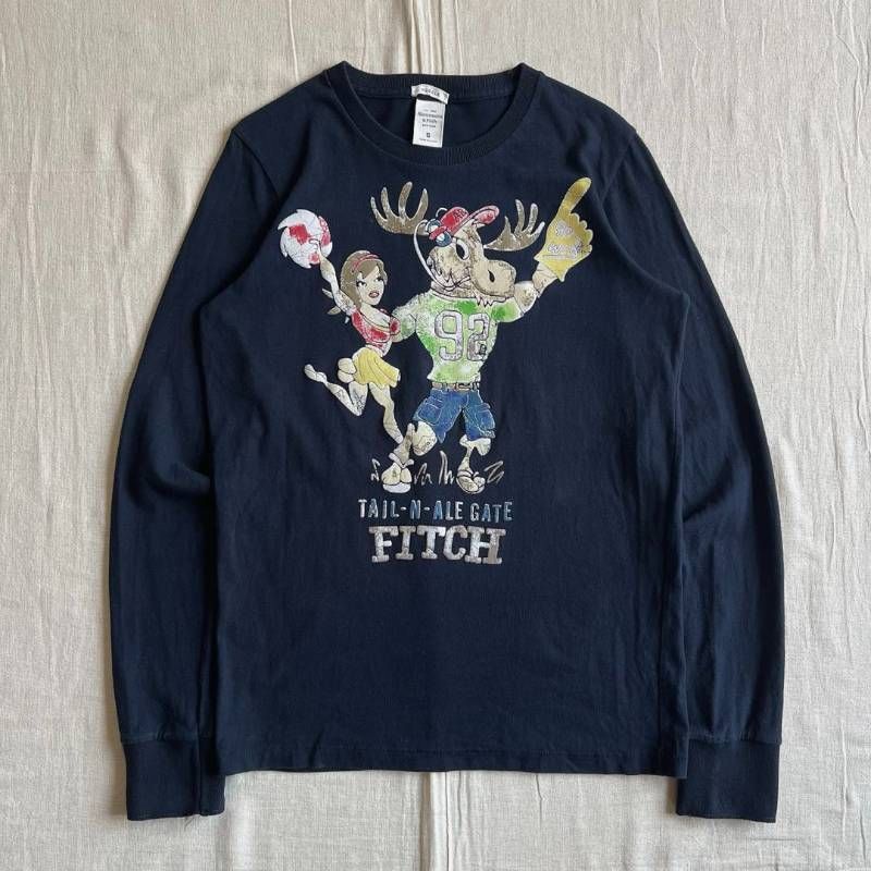 Abercrombie&Fitch アバクロ　Tシャツ　ガーリー　平成　y2k Y2K 00s Abercrombie & Fitch アバクロ Tシャツ - メルカリ