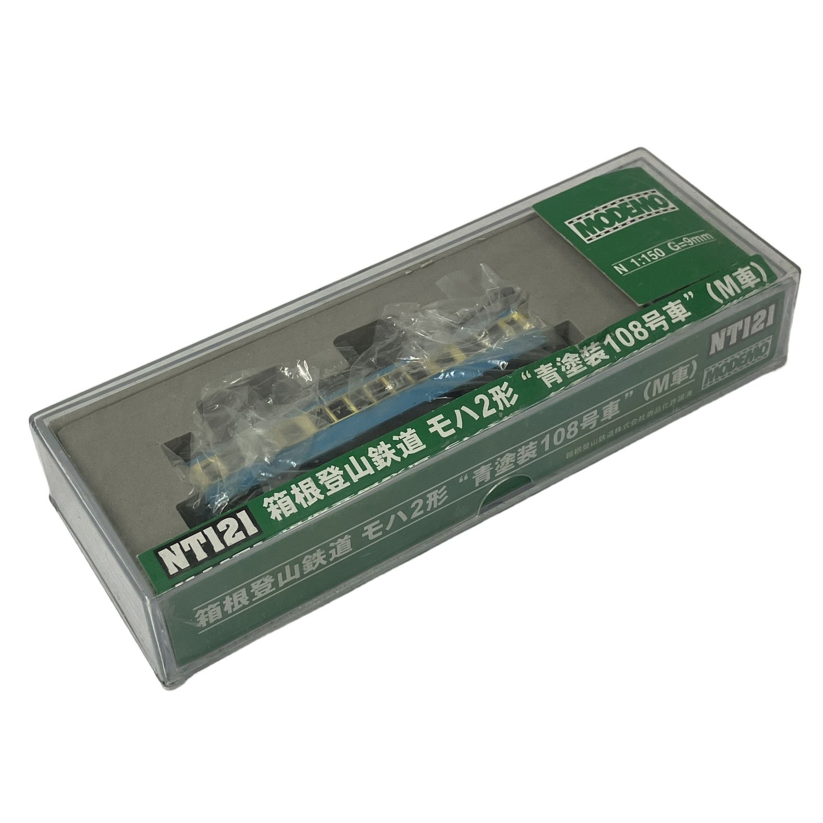MODEMO NT121 箱根登山鉄道モハ2形 青塗装 108号車 鉄道模型 N 中古