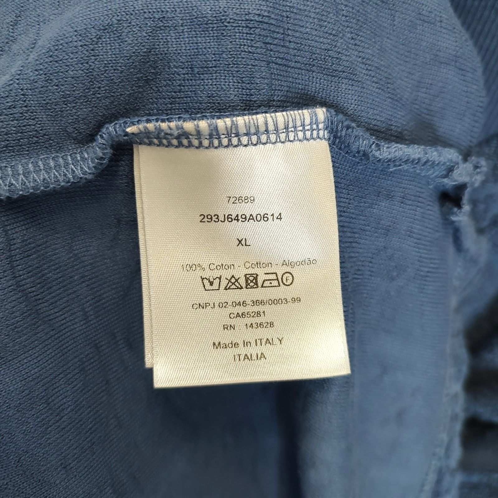 DIOR ディオール 22SS オブリーク ジャガード パイル ロングスリーブ