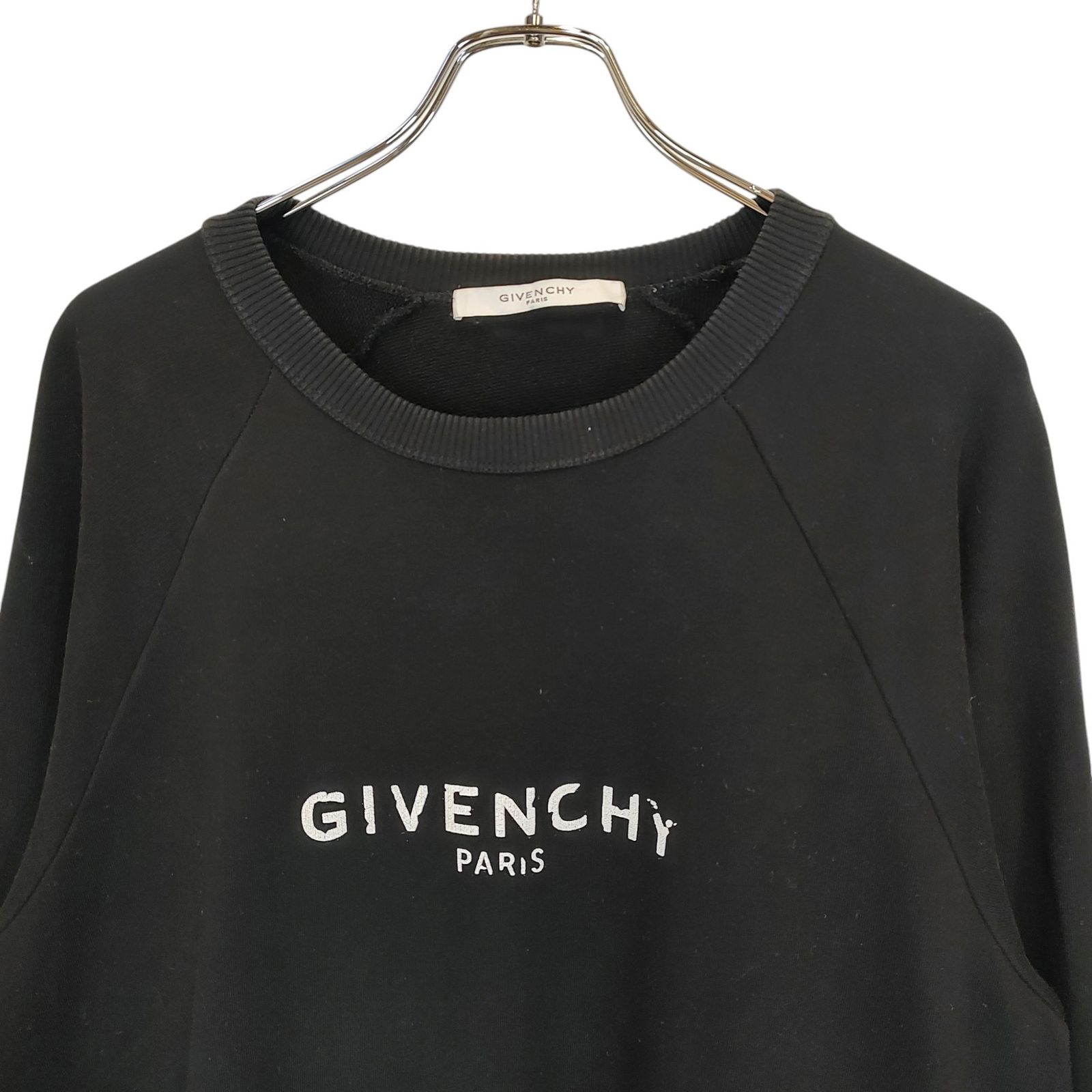 GIVENCHY ジバンシィ フロントロゴ クルーネック スウェット 