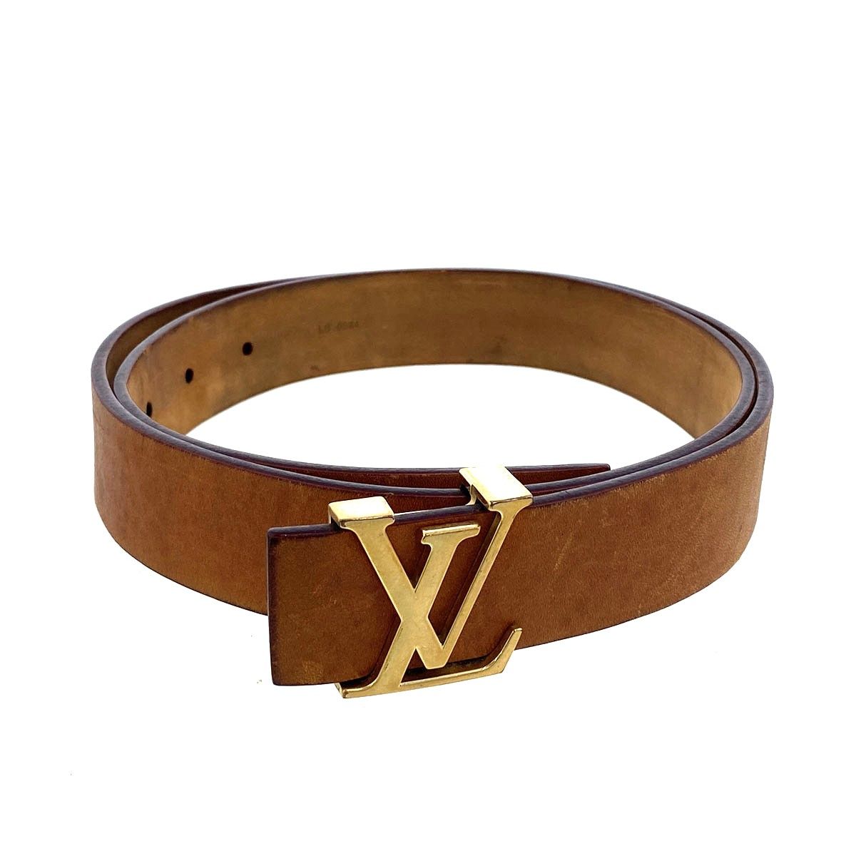ルイヴィトン LOUIS VUITTON ベルト サンチュールLVイニシアル M6901 ブラウン ルイヴィトン LOUIS VUITTON ベルト サンチュールLVイニシアル M6901