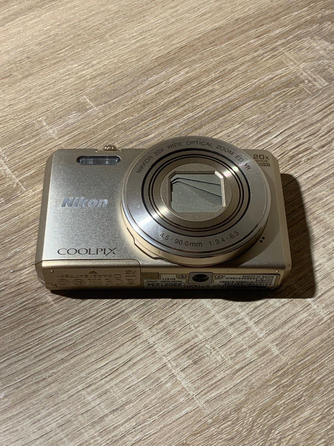 0134 Nikon COOLPIX S7000 ゴールド デジカメ ジャンク品【ネ】 - メルカリ