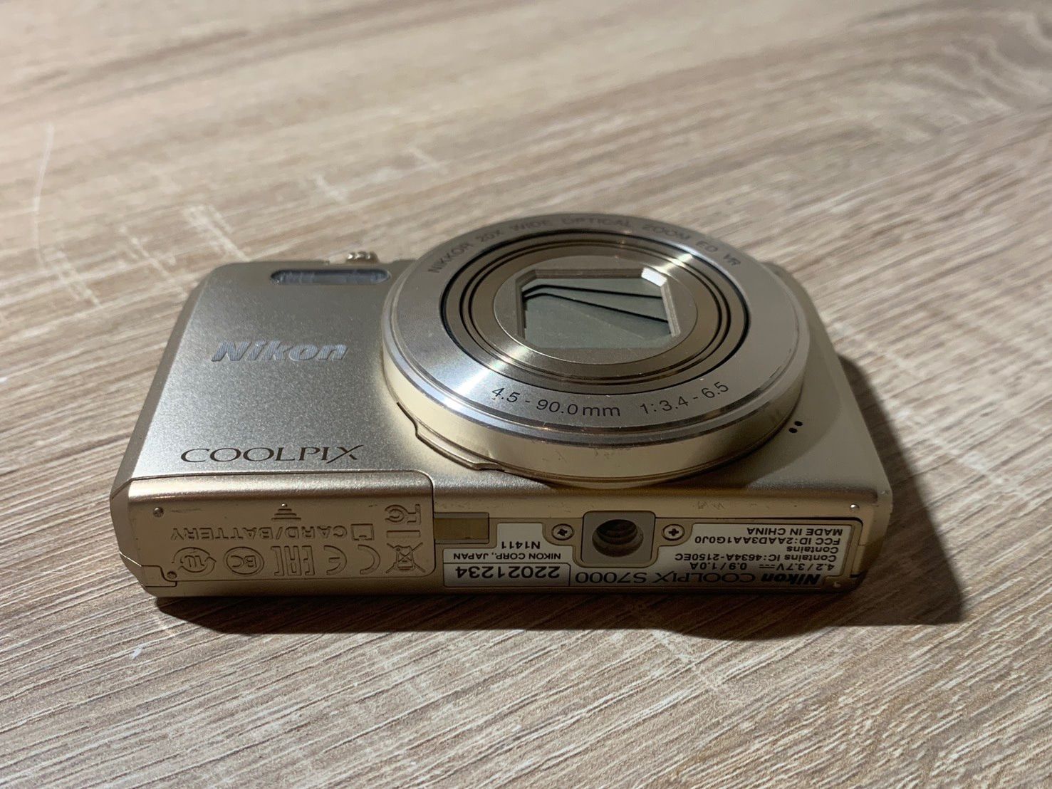0134 Nikon COOLPIX S7000 ゴールド デジカメ ジャンク品【ネ】 - メルカリ