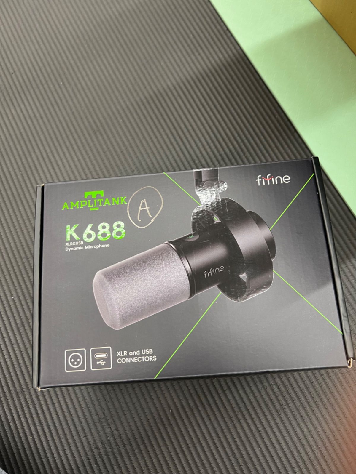 FIFINE ダイナミックポットキャストマイク USB/XLR接続可能