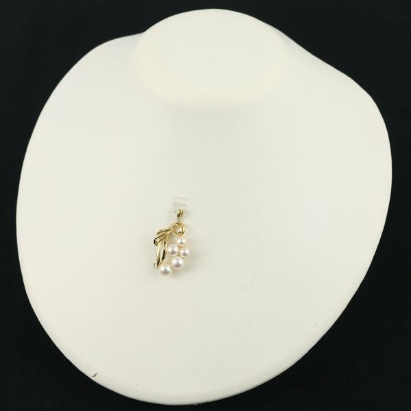 ミキモト ペンダントトップ ベビー パール 真珠 4.8-6.4mm K18YG