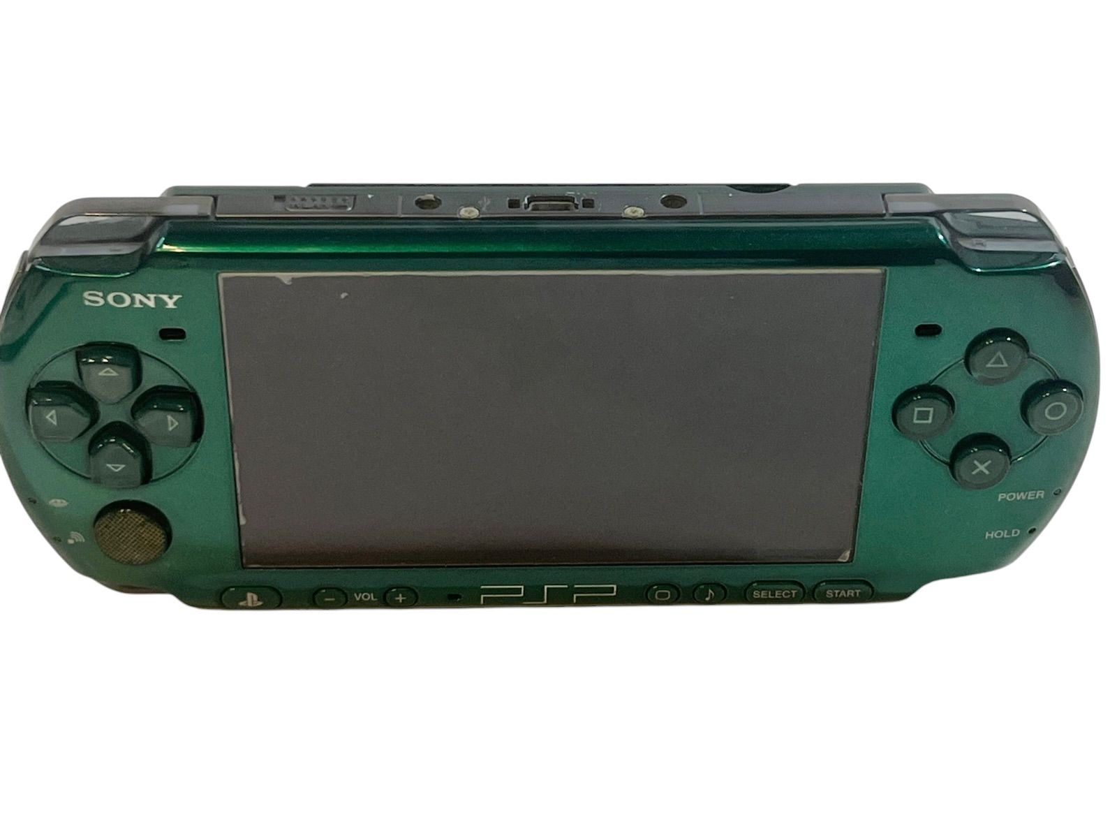 psp 本体 グリーン psp-3000 16GBメモリースティック付き - メルカリ