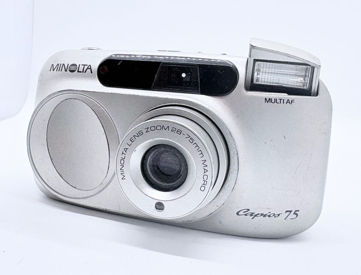 【美品】ミノルタ Capios75 コンパクトフィルムカメラ 中古 良品・動作品】 MINOLTA Capios 75 コンパクトフィルムカメラ - メルカリ