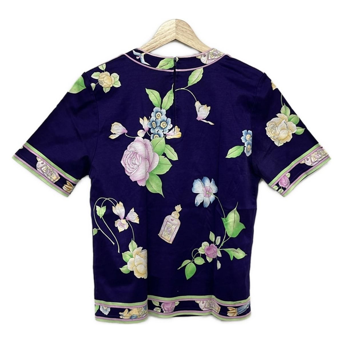 ☆新品 未使用 LEONARD レオナール フラワー柄 半袖 カットソー ☆ LEONARD - 美品 定価5万円☆LEONARD レオナール 半袖 カットソー