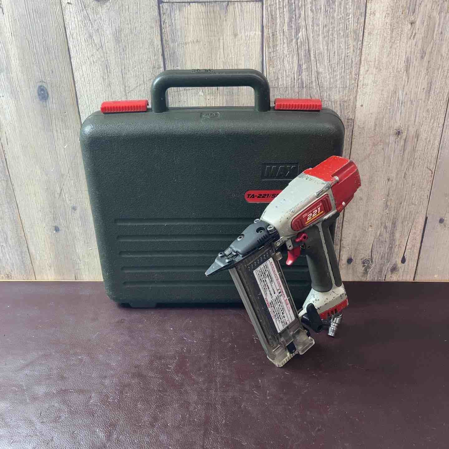 【中古品】 マックス(MAX) 常圧フィニッシュネイラ TA-221/SF55M0(FP) 【東大和店】