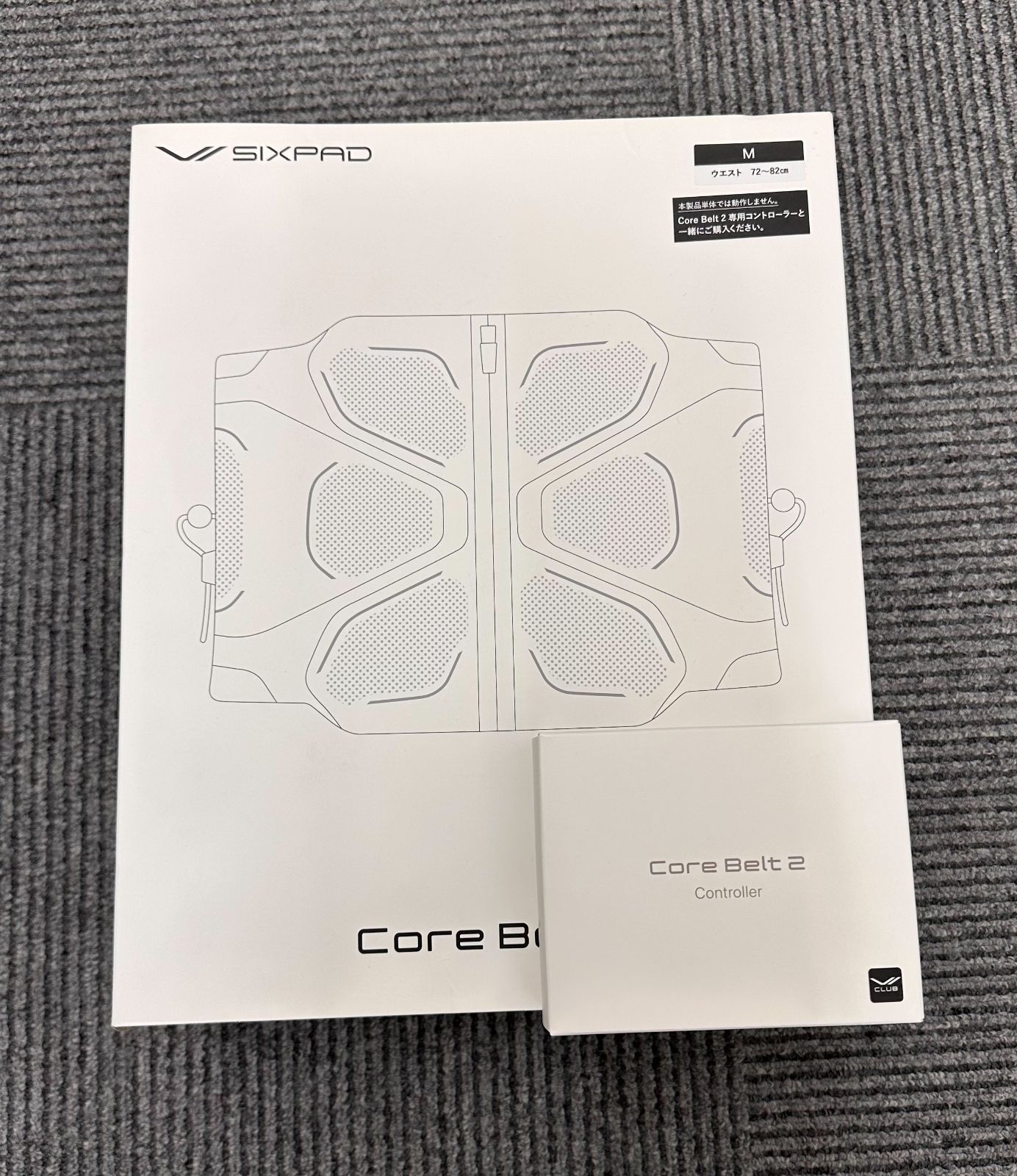 SIXPAD Core Belt2（Mサイズ）＋Core Belt 2 コントローラー - メルカリ