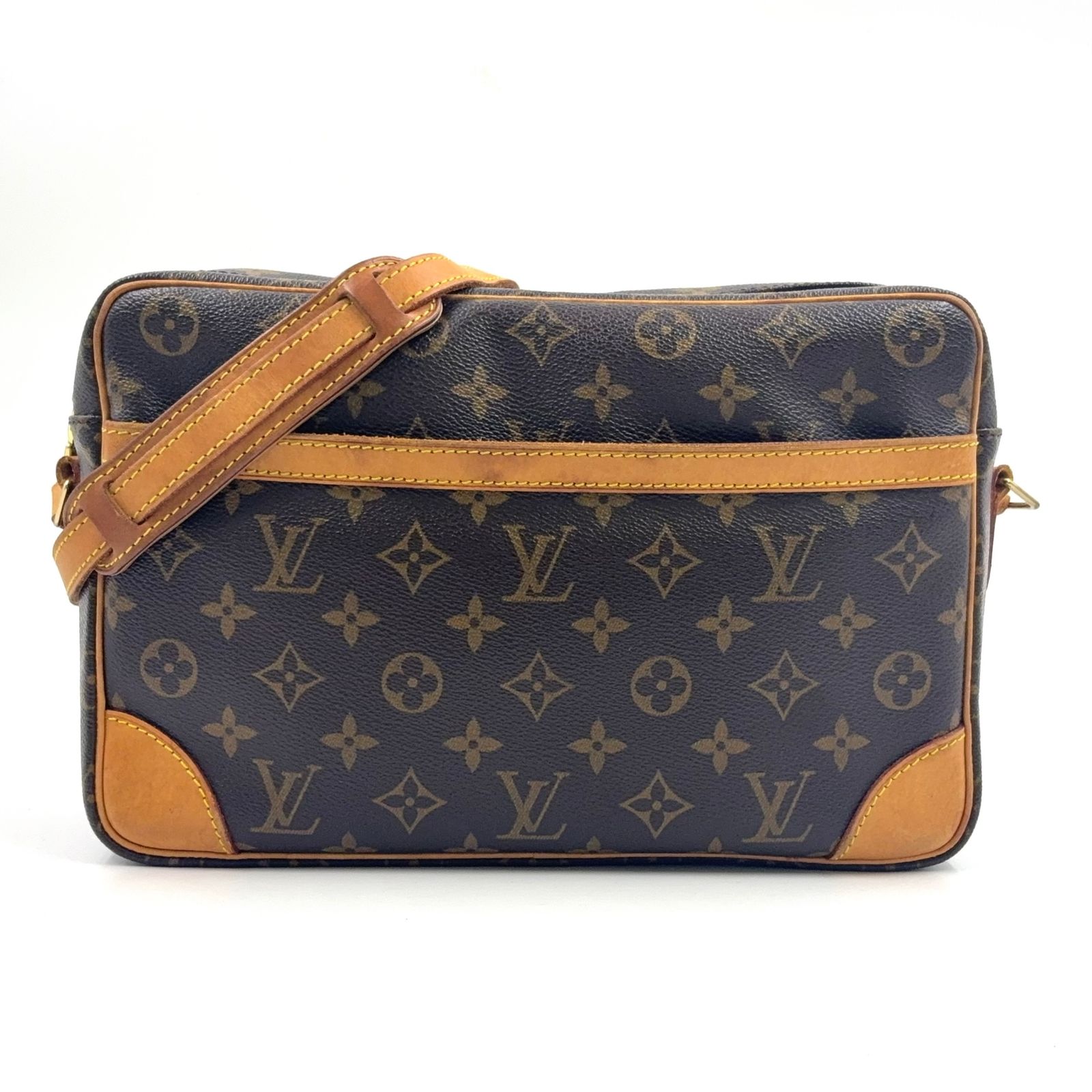 LOUIS VUITTON トロカデロ 30 モノグラム ショルダーバッグ LOUIS VUITTON トロカデロ30 モノグラム モノグラム レザー×PVC