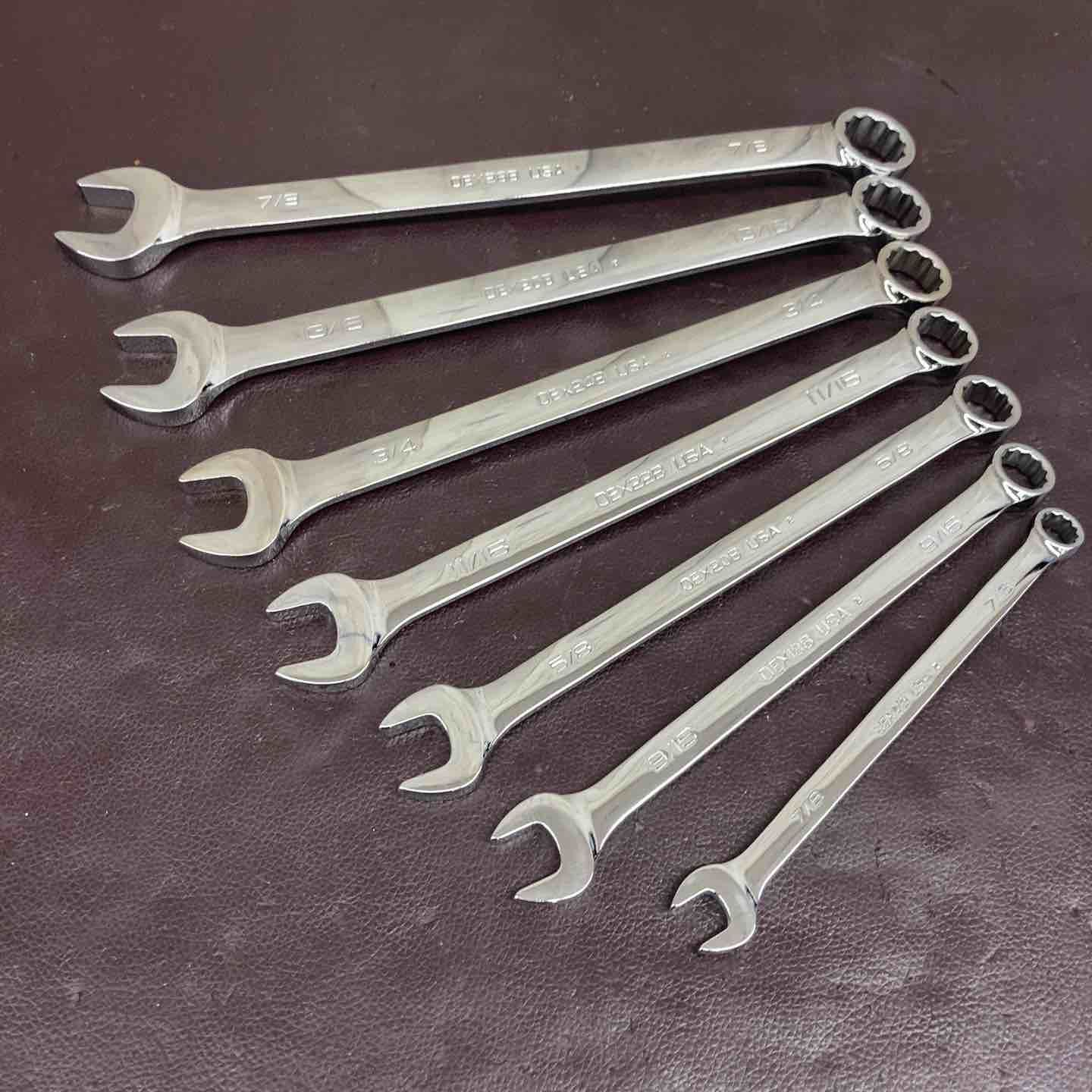 【中古品】 スナップオン(Snap-on) コンビネーションレンチ OEX28B/26B/24B/22B/20B/18B/14B 7本セット 【東大和店】