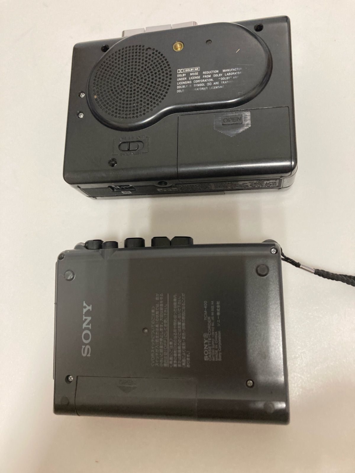 ジャンク】SONY カセットレコーダー 2台セット WA-44 / TCM-400 - メルカリ
