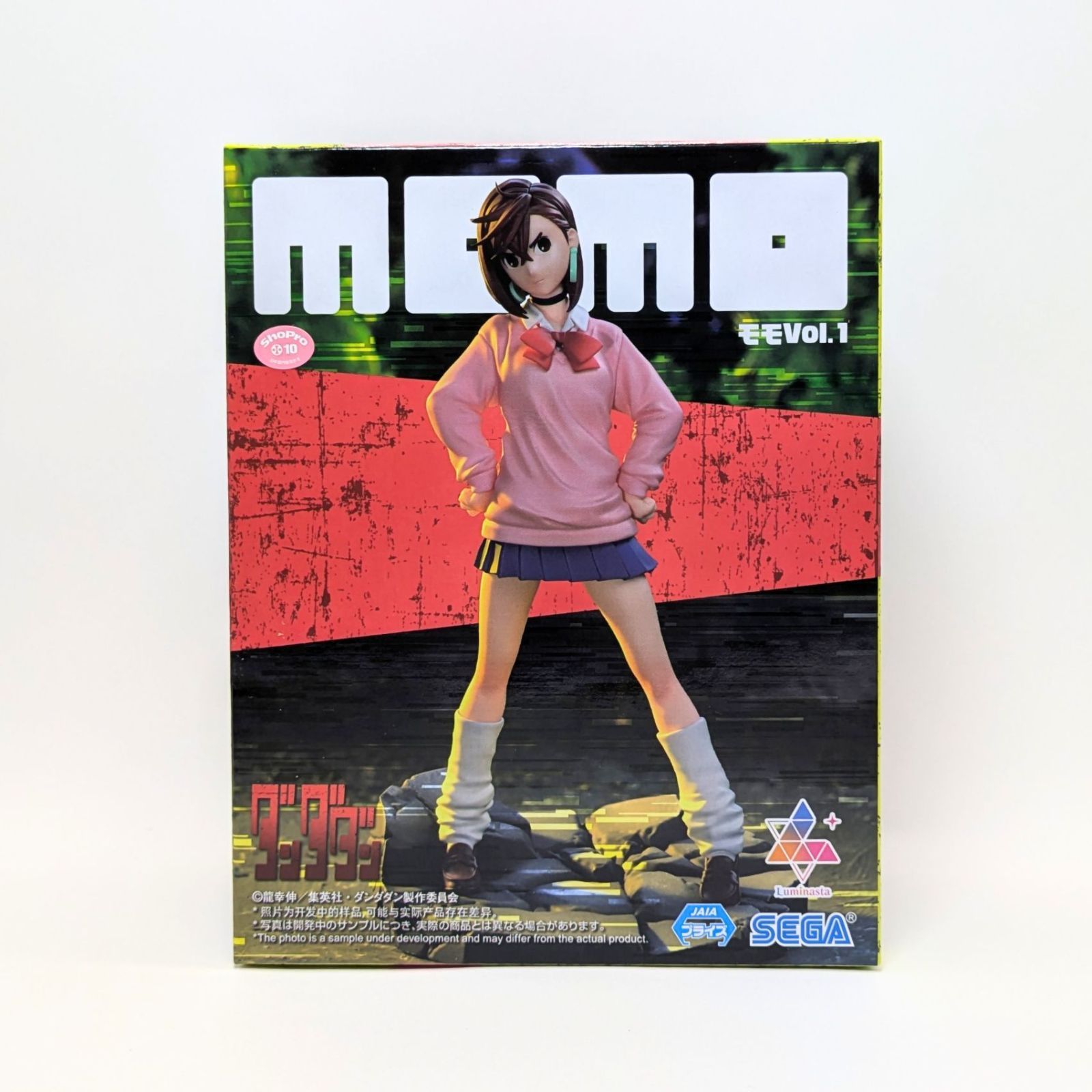 未開封】 モモ Vol.1 フィギュア ダンダダン ルミナスタ 綾瀬桃 セガ