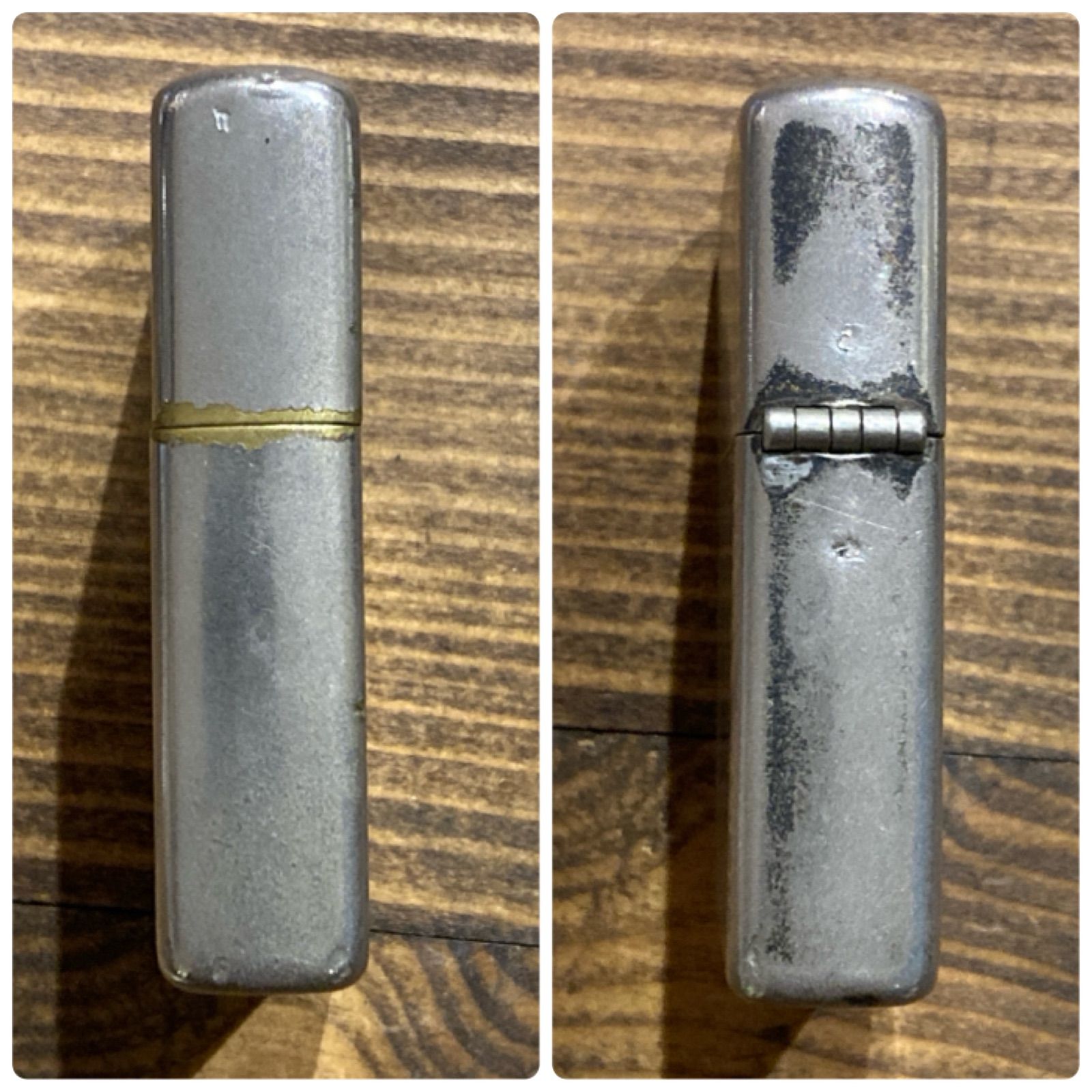 MP314) 1980年 ZIPPO オイルライター 火花確認済み 塗装剥げ 現状品 