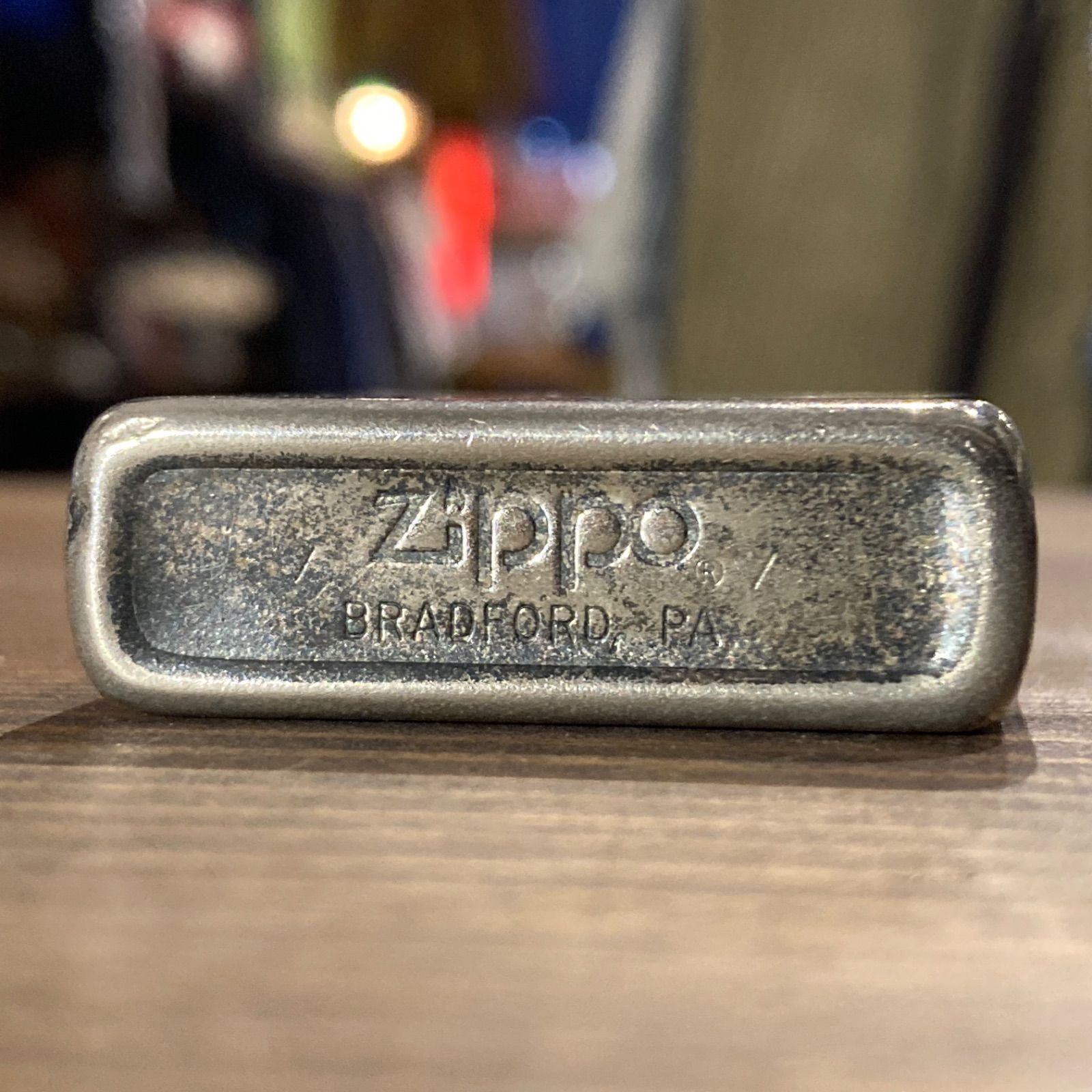 MP314) 1980年 ZIPPO オイルライター 火花確認済み 塗装剥げ 現状品 