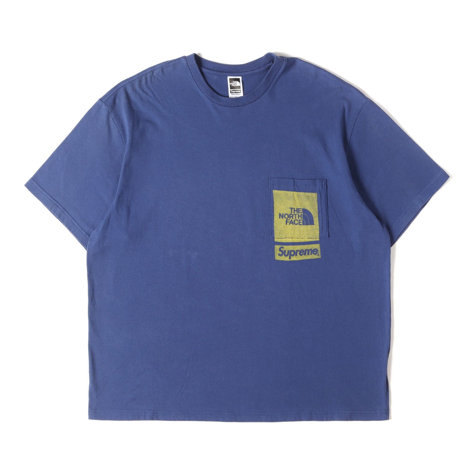 Supreme ロゴプリント Tシャツ XL ネイビー Supreme box logo tee Blue on navy XL | eBay