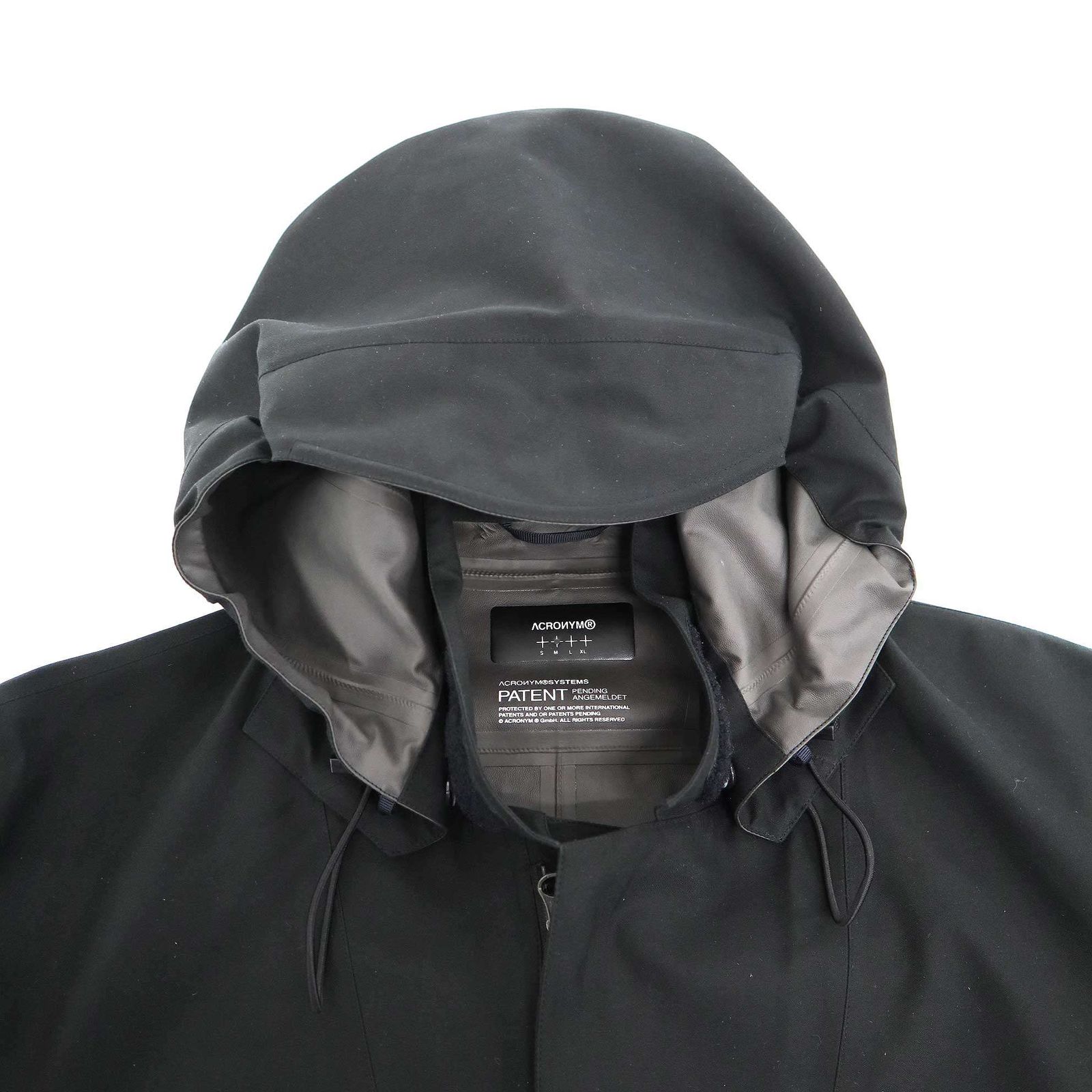 ACRONYM アクロニウム J29-S HIGH-DENSITY GABADINE BLAZER ジャケット  ブラック M ACRONYM アクロニウム J29-S HIGH-DENSITY GABADINE BLAZER ジャケット