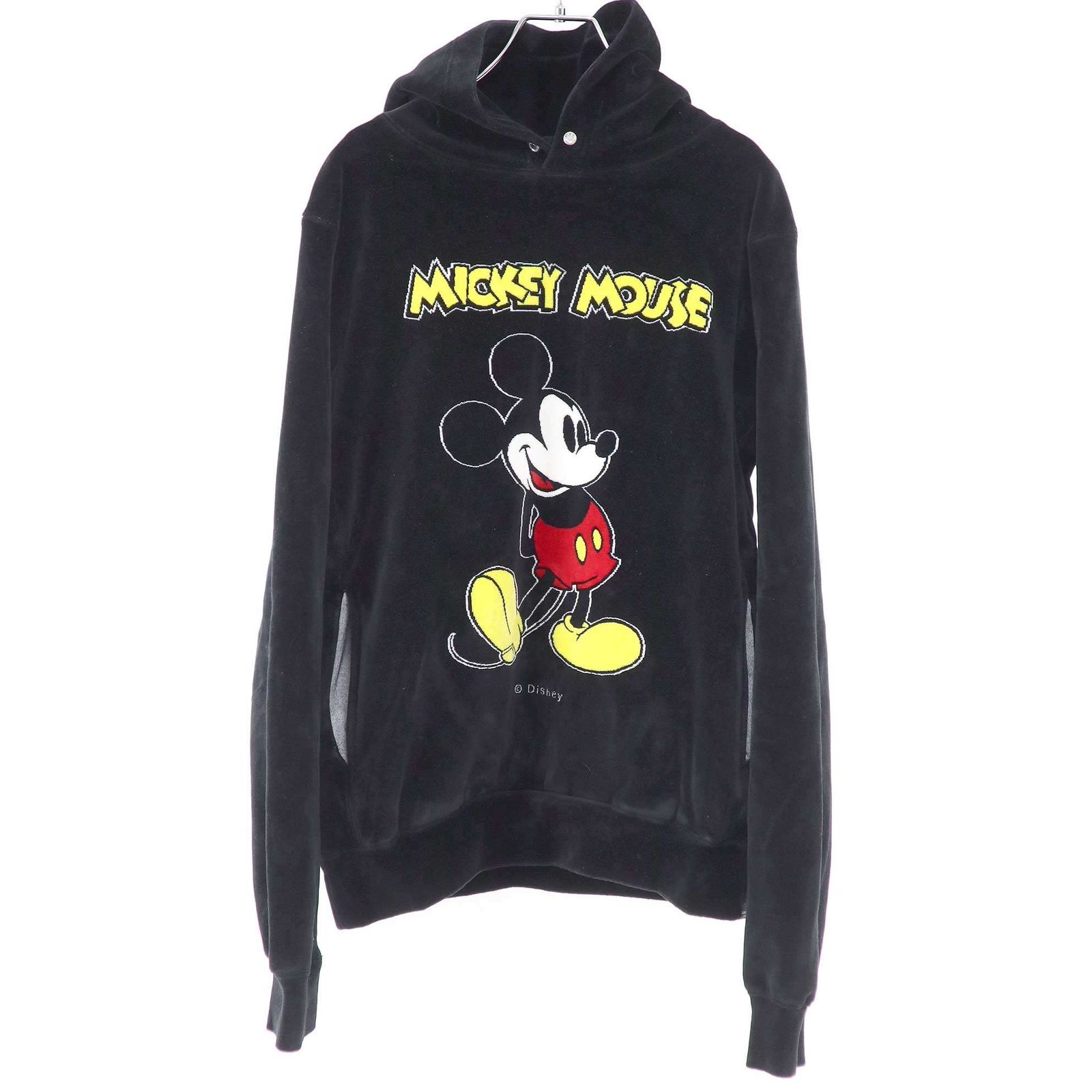 mastermind JAPAN マスターマインド ジャパン Disney ミッキーマウス ベルベットパーカー ML-SW12-020 ブラック S mastermind JAPAN マスターマインド ジャパン Disney ミッキーマウス