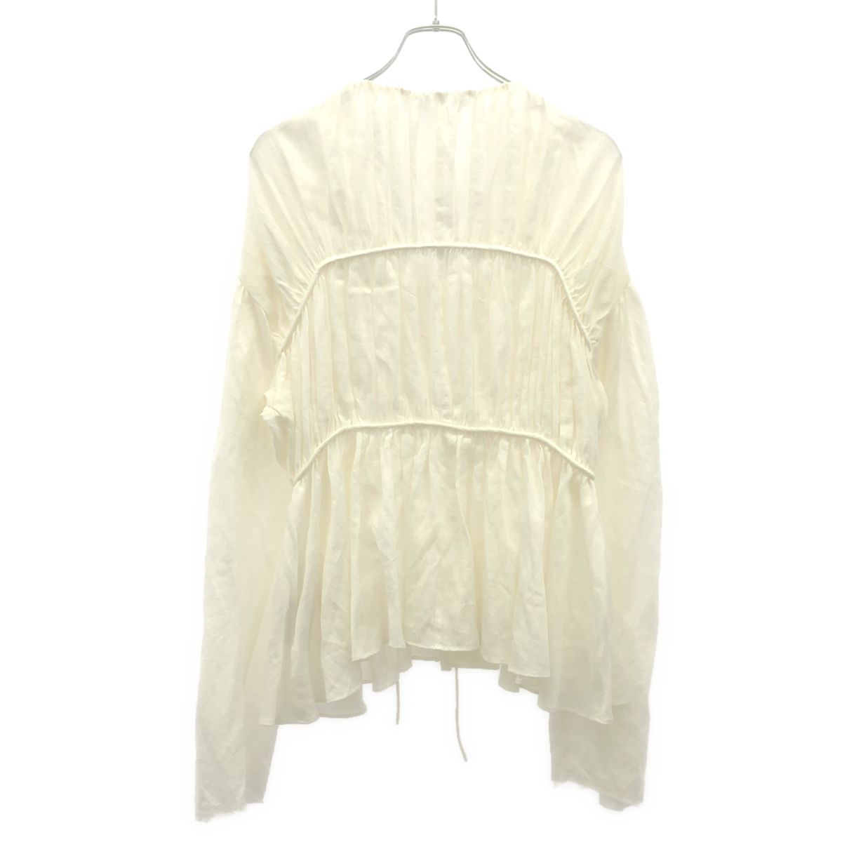 ETRE TOKYO エトレトウキョウ 25SS ギャザーボリュームエアリー 