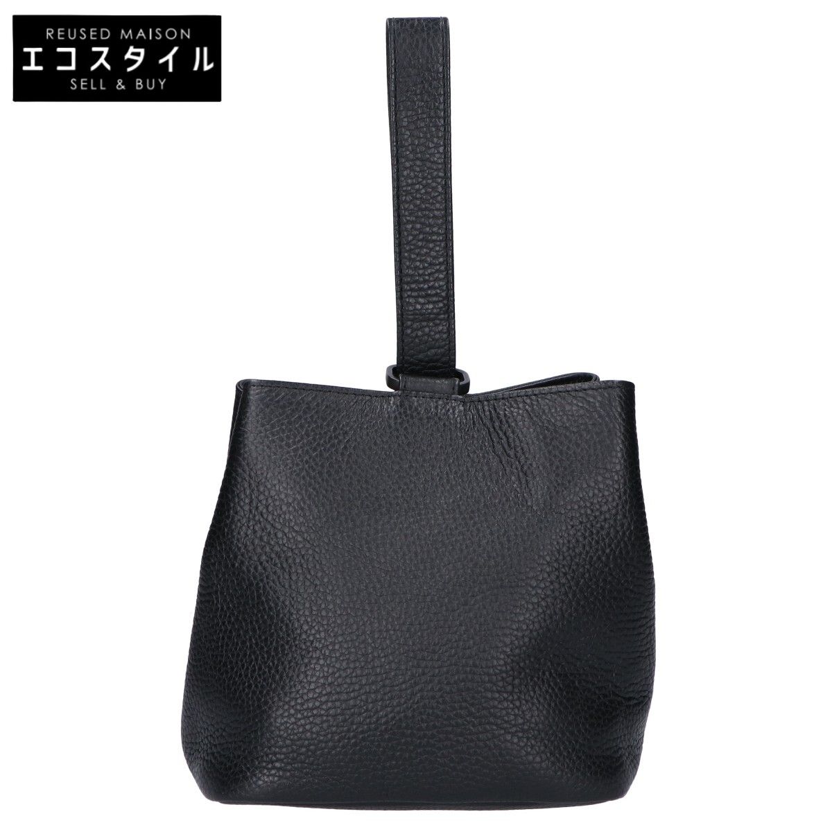 HushTug ハッシュタグ 【美品】レザー 巾着 - メルカリ
