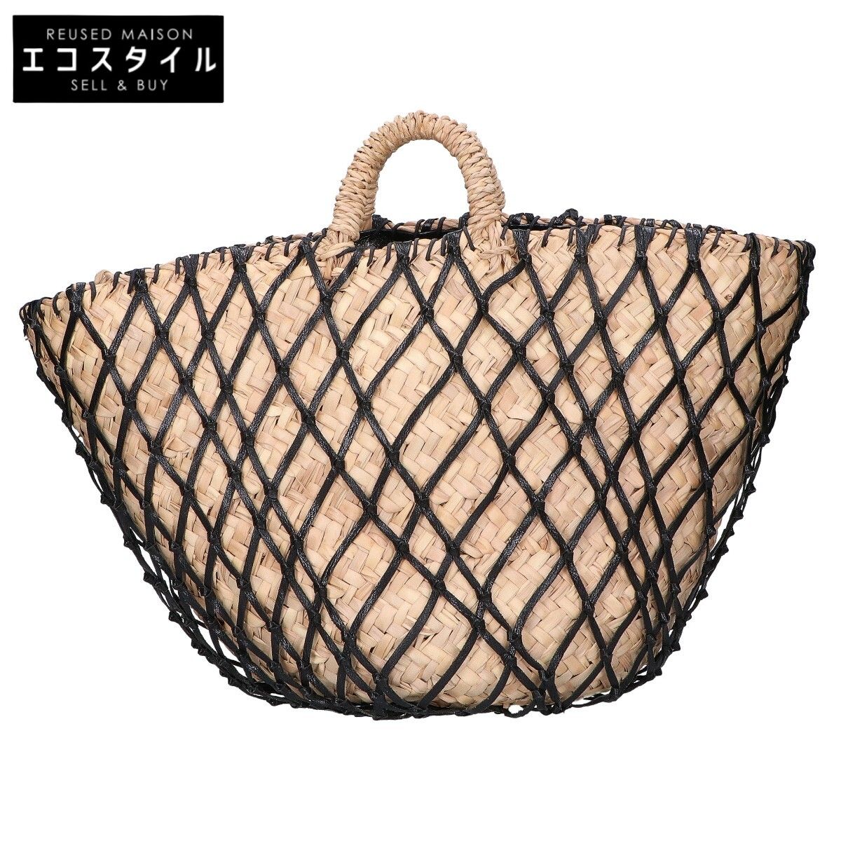 Dolce&Gabbanaドルチェ＆ガッバーナ レザーカゴバッグ DOLCE&GABBANA ドルチェアンドガッバーナ 【美品】レザー 編み込み