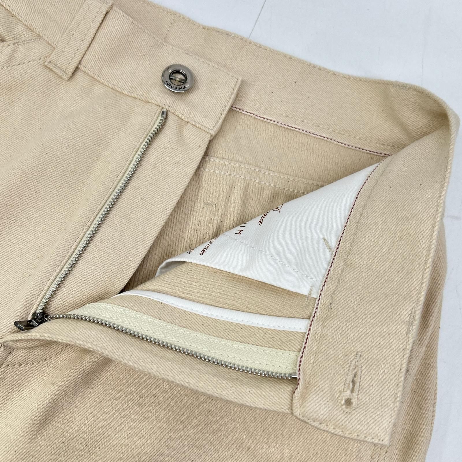 Loro Piana ロロピアーナ FA04188 ｼｰｱｲﾗﾝﾄﾞ・ｺｯﾄﾝ ﾊﾟﾝﾂ - メルカリ