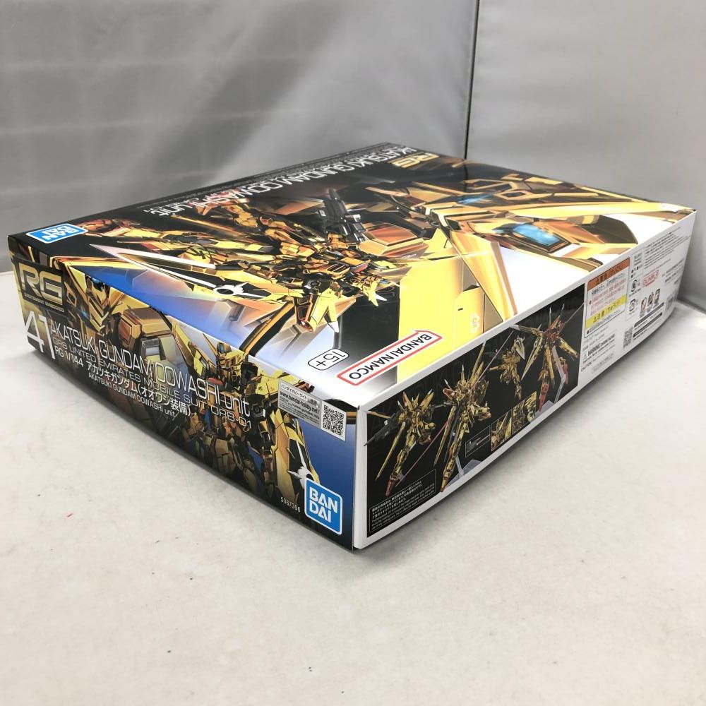 中古】ｶﾞﾝﾀﾞﾑ）バンダイ 1/144 RG ORB-01 アカツキガンダム オオワシ