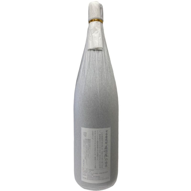 24918 森伊蔵1800ml 未開栓 森伊蔵 1800ml 焼酎 芋 森伊蔵酒造｜公式