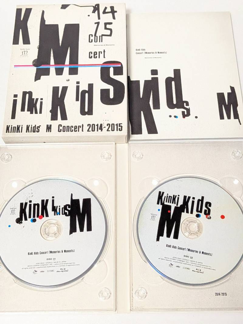 【美品】KinKi Kids　2014-2015 Blu-ray　初回盤 DOMOTO KinKi Kids M Concert 2014-2015 Blu-ray初回盤 - メルカリ