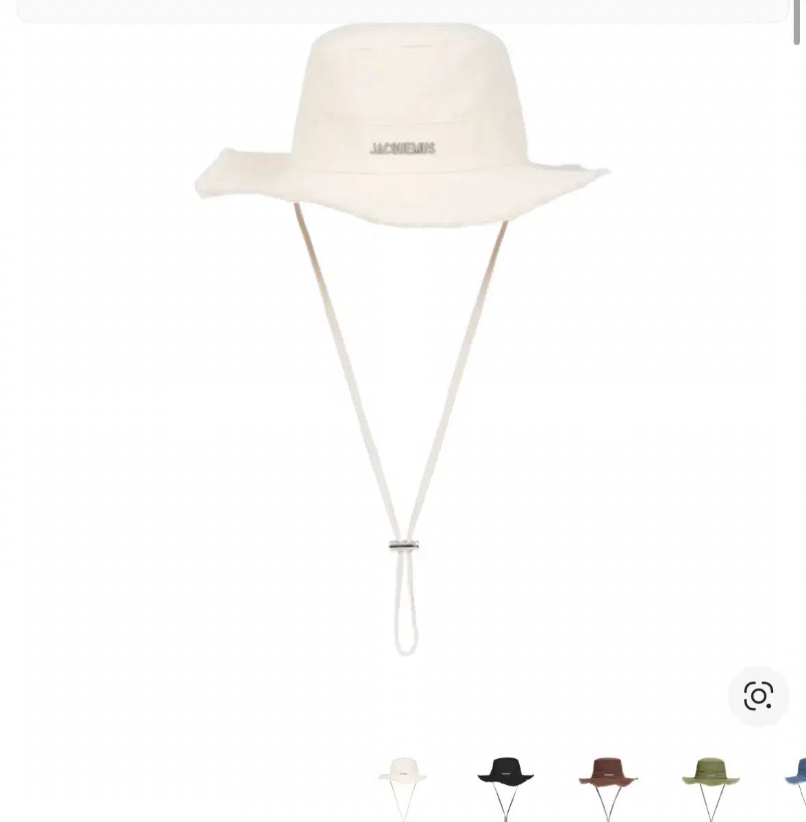 JACQUEMUS バケットハット ホワイト Cotton bucket hat in white - Jacquemus | Mytheresa