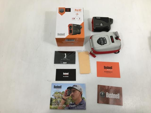 返品OK 【中古ゴルフ用品】ブッシュネル レーザー距離計 ピンシーカー
