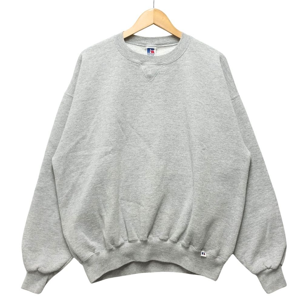 RUSSELL ATHLETIC ラッセル 90s USA製 前V スウェット グレー サイズ RUSSELL ATHLETIC ラッセル 90s USA製 前V スウェット グレー サイズ