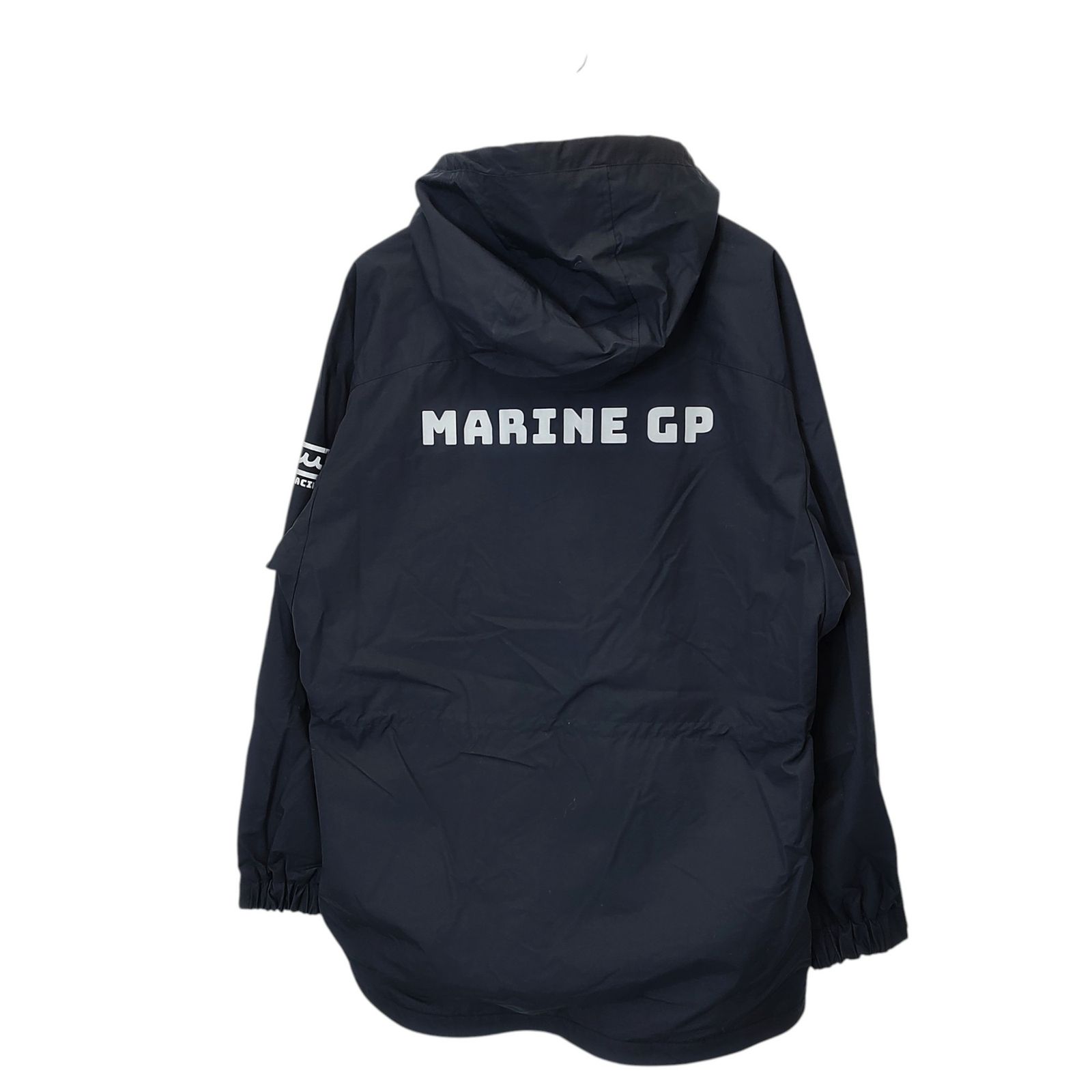 値下げ！【新品未使用】muta MARINE ブルゾン 黒 M ゴルフ muta MARINE☆パッカブルブルゾンMゴルフ財布パーリーゲイツマーク