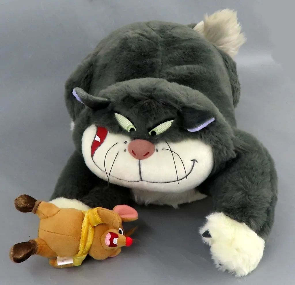 中古】ぬいぐるみ ルシファー＆ガス ぬいぐるみ セット DISNEY CAT DAY
