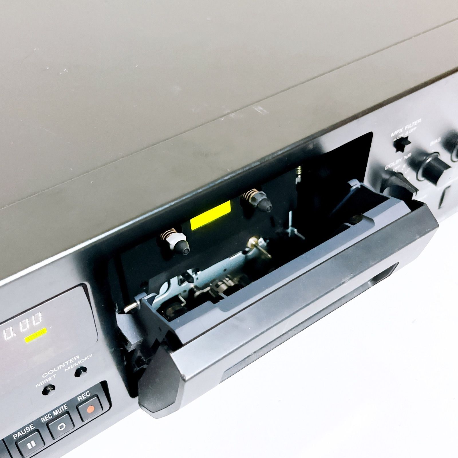 SONY TC-K710S カセットデッキ ジャンク 通電OK トレイ開閉OK ノイズ