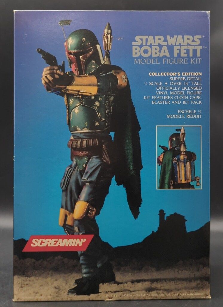未開封 ボバフェット 1/4モデルキット SCREAMIN’ SCREAMIN MODEL FIGURE KIT BOBA FETT 1/4スケール - メルカリ