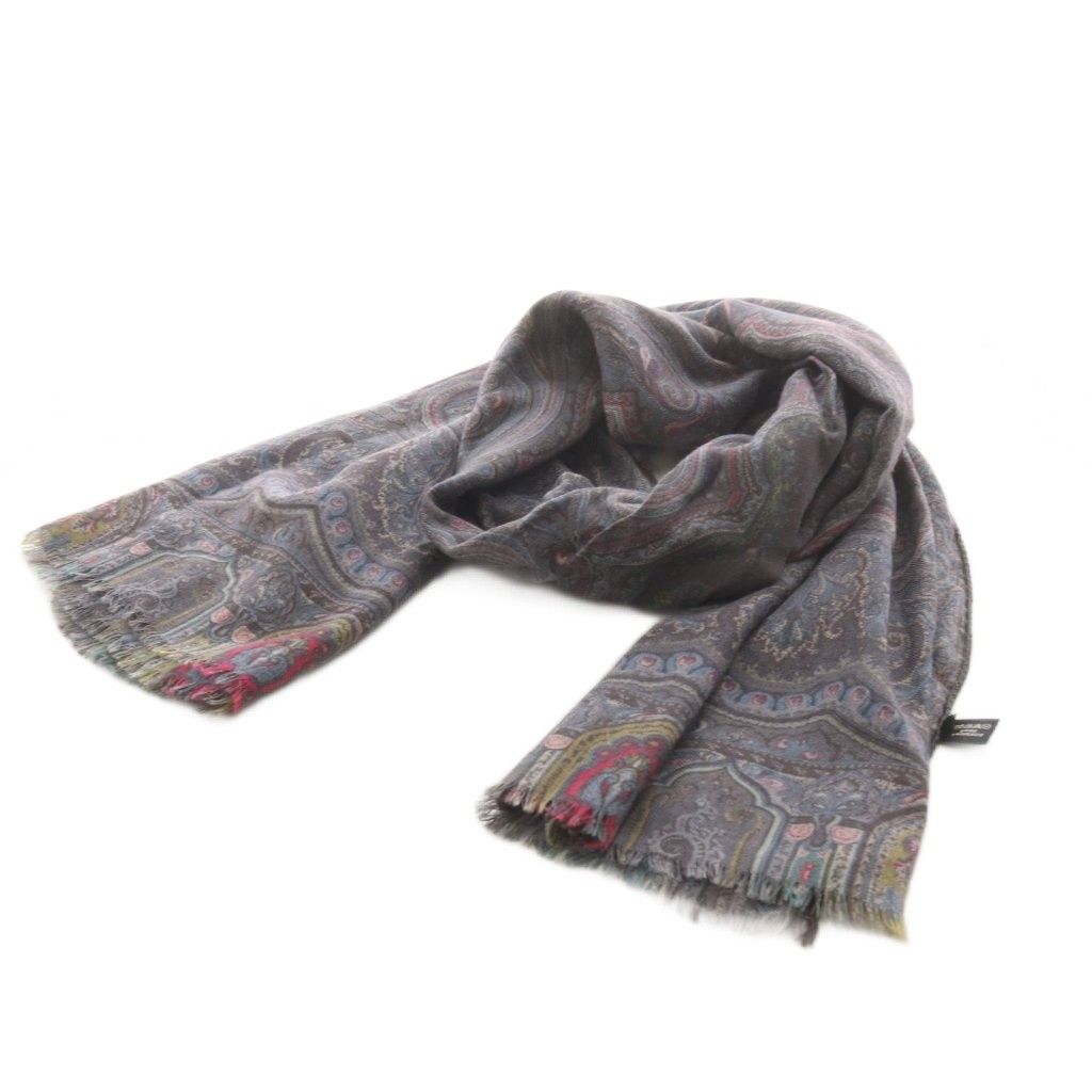 ETRO エトロ　ストール グレー系 ETRO（エトロ）ストール 紫 サイズ:- レディース/2200678996362