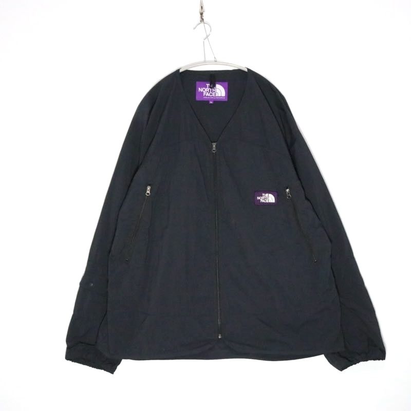 中古Aメンズ XL ノースフェイス パープルレーベル ナイロン リップス