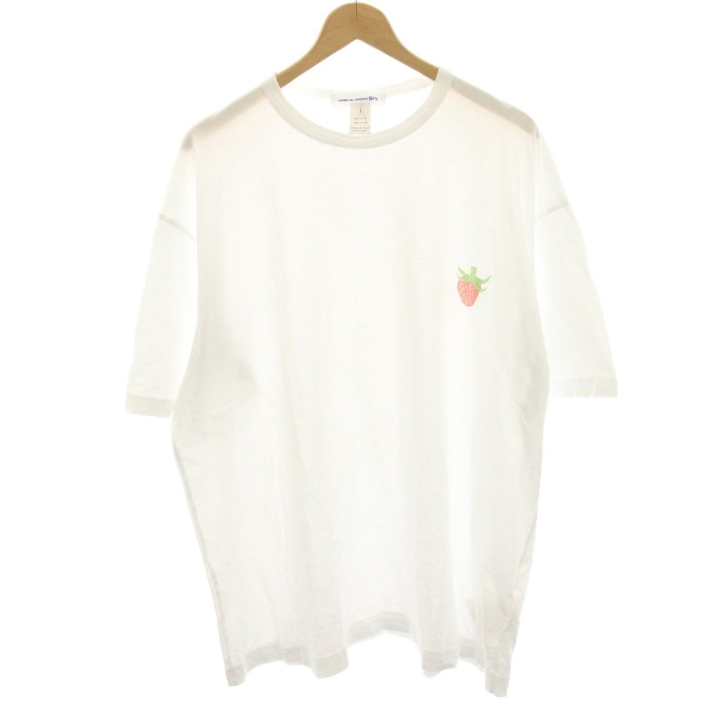 コムデギャルソンTシャツいちご COMME des GARCONS SHIRT - WESTFALL いちご Tシャツの通販 by used