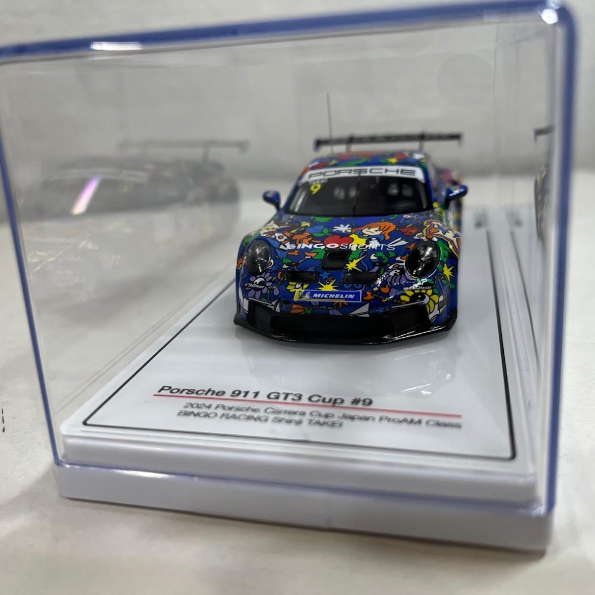 【未開封】サンリッチ (Sunrich) TSM MODEL 1/43 Porsche 911 GT3 Cup 2024 ポルシェカレラカップジャパン ProAMクラス#9 BINGO RACING 武井真司 未開封】サンリッチ (Sunrich) TSM MODEL 1/43 Porsche 911 GT3 Cup