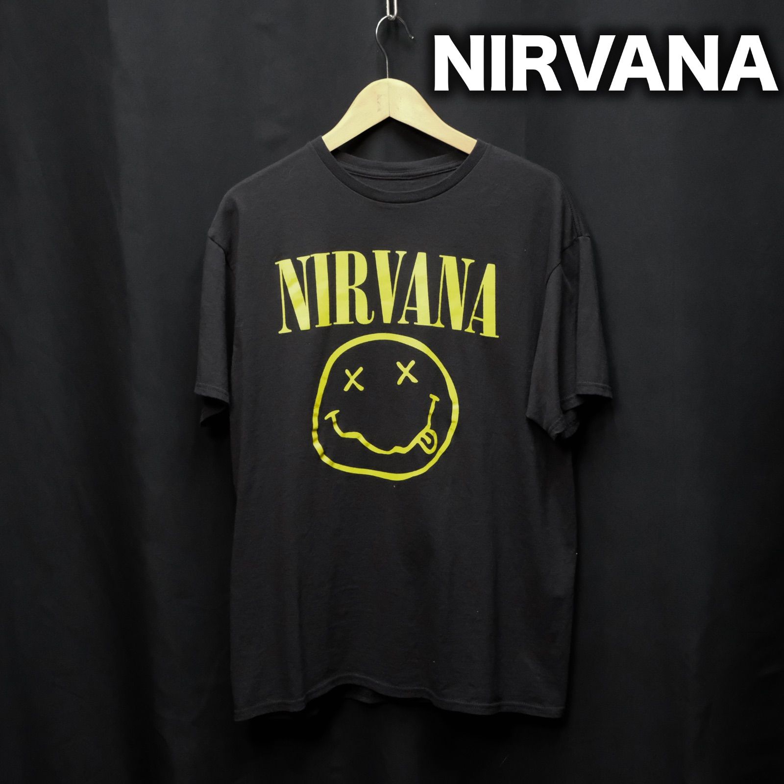 NIRVANA オフィシャル スマイルTシャツ Mサイズ カットソー 