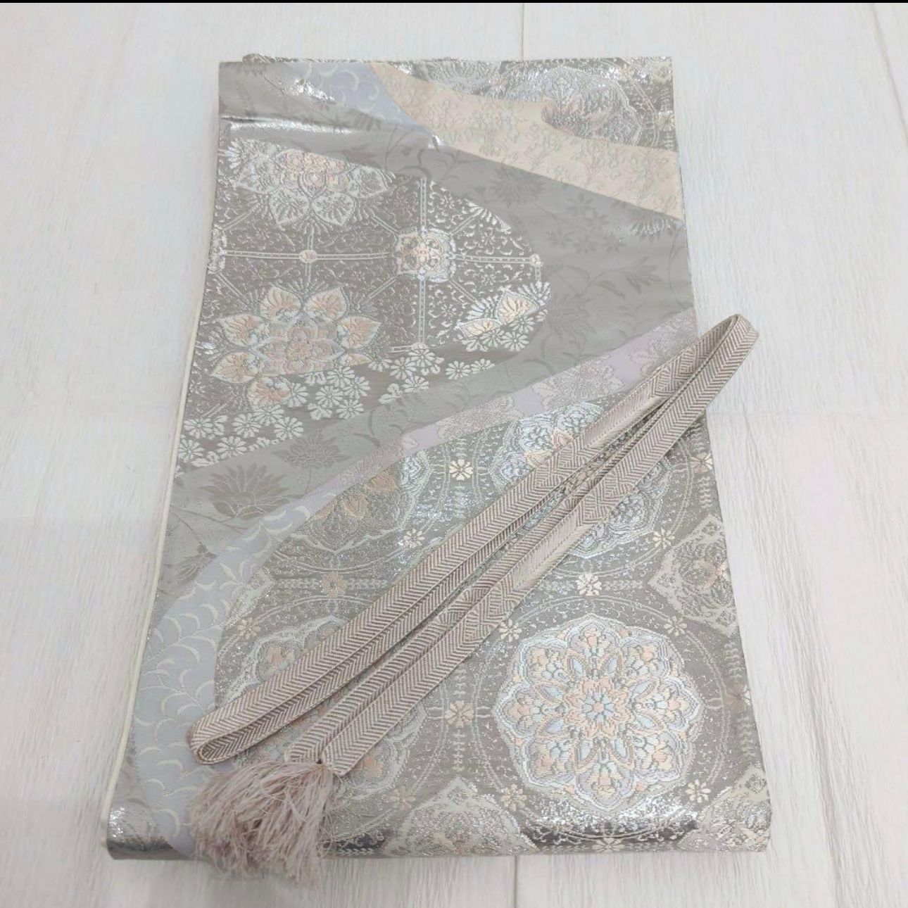 未着用】翠山工房 辻ヶ花 訪問着フルセット 正絹／華文袋帯／新品た