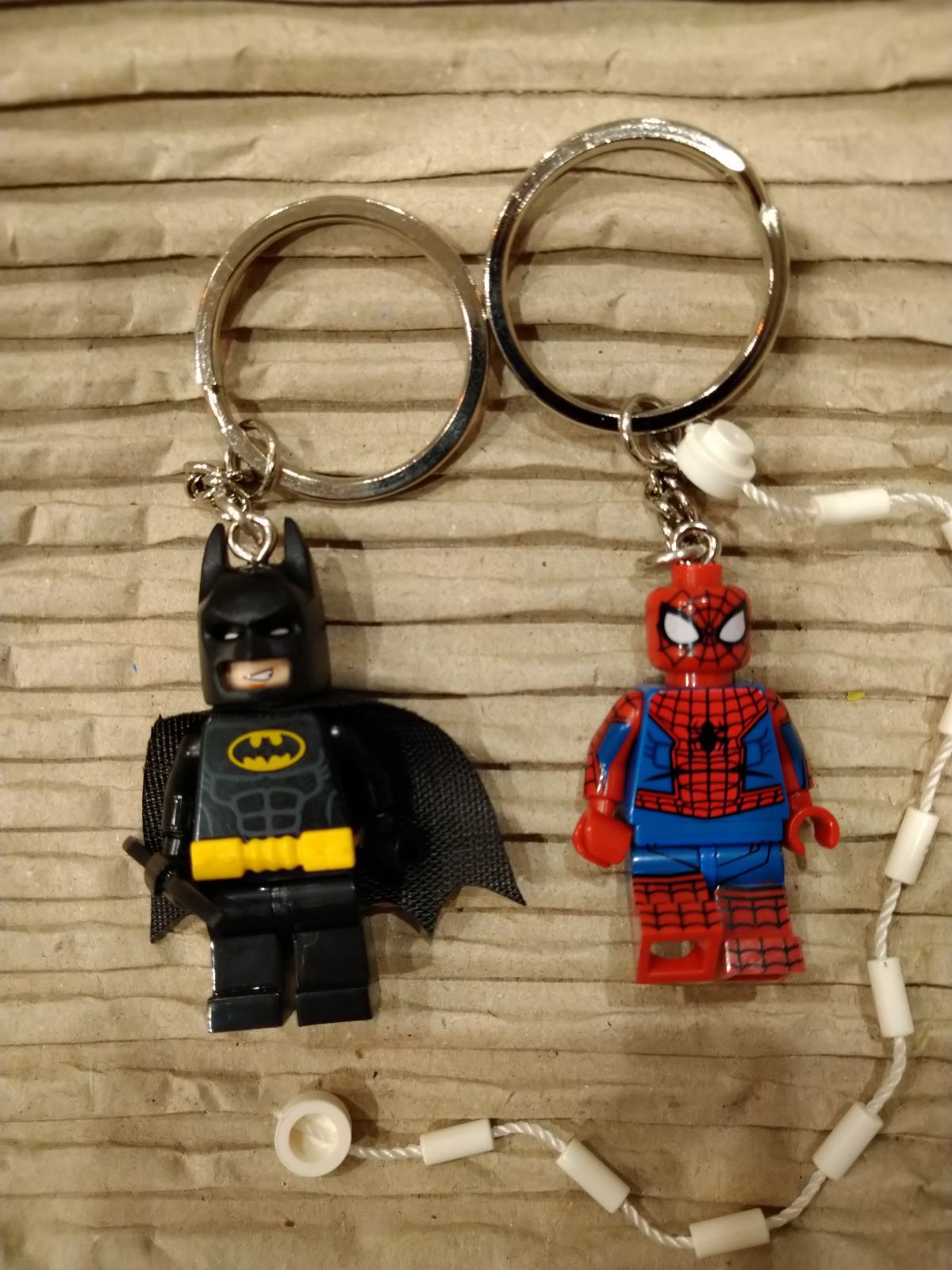 マーベル バットマン スパイダーマン キーチェーン キーホルダー